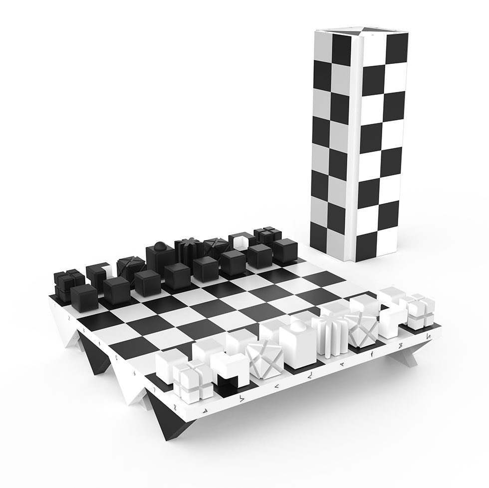 Victor chess set designed by Darko Nikolić